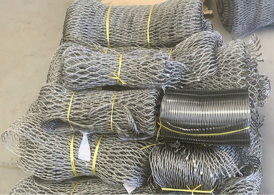 Flexibility 1.5mm-4.0 Mm Stainless Steel Cable Net Customized