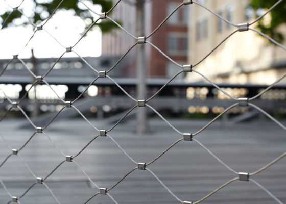 AISI316 7x7 X-Tend Cable Mesh Webnet with Black Oxide Finish