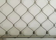 Flexible Ferruled Wire Rope Mesh , 316 Grade Stainless Steel Cable Mesh
