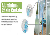 Modern Office Chain Link Curtain Wall , Multifunctional Aluminium Chain Fly Curtain