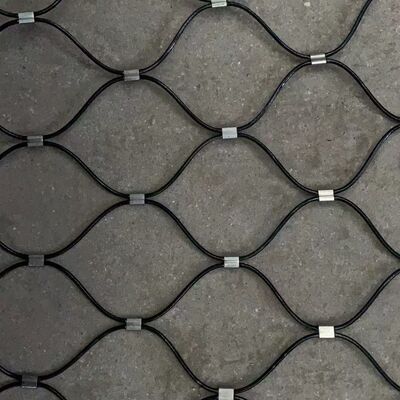 X-Type Stainless Steel Wire  Cable Rope Mesh Balustrade Protective