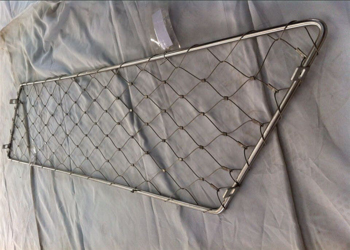 2.0mm Dia Animal Enclosure Netting Rust Resistant Stainless Steel Material