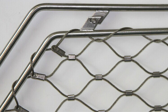 Коррозионностойкая сетка Aisi веревочки Ferrule нержавеющей стали 316 304
