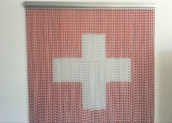 Привлекательным алюминий поверхностного покрытия звена цепи анодированный занавесом