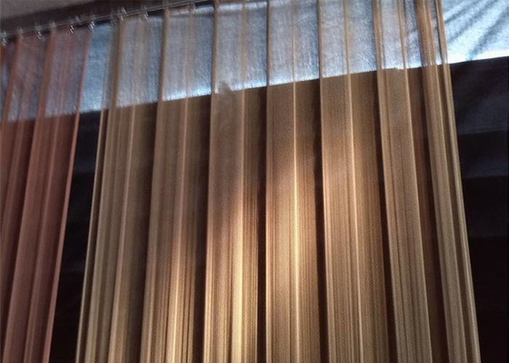 анодное окисление Drapery сетки металла отверстия 1.2mm 6*6 Mm