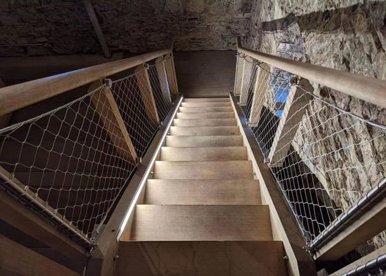 Сетка из нержавеющей стали 304, ячейка 50x50 мм, для ограждений