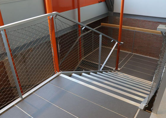 Антикоррозионная веревочка нержавеющей стали лестницы плетение отверстие 50 кс 50мм