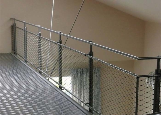 несите сопротивляясь сетку кабеля балюстрады SS провода 2.0mm для Corridoer
