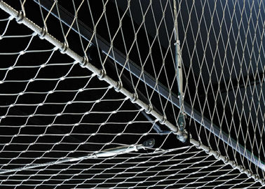 Сетка 7x7 веревочки провода балюстрады Cutomized гибкая