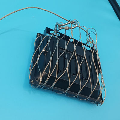 7 x 7 проволочная сетка Анти падение покрытие Стальная безопасная сеть для светофора динамика