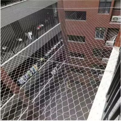 Архитектурная сетка из проволоки из нержавеющей стали для защиты перила