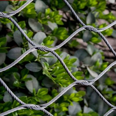 Гибкая сетка для кабелей из нержавеющей стали, предназначенная для безопасности в архитектурных проектах