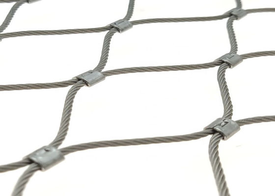 Прозрачное плетение 2.4mm кабеля нержавеющей стали Inox гибкое