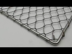 Подгонянная балюстрада высоты привязывает диаметр провода сетки 2.0mm