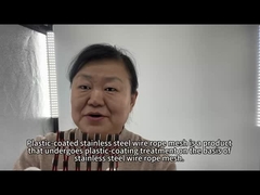 Сетчатое ограждение из стального каната SS316, узлового типа, диаметр проволоки 1,2 мм - 4,0 мм