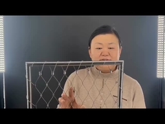 сеть из нержавеющей стали с рамкой с застежкой