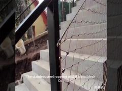 Высокопрочная защитная сетка из троса из нержавеющей стали